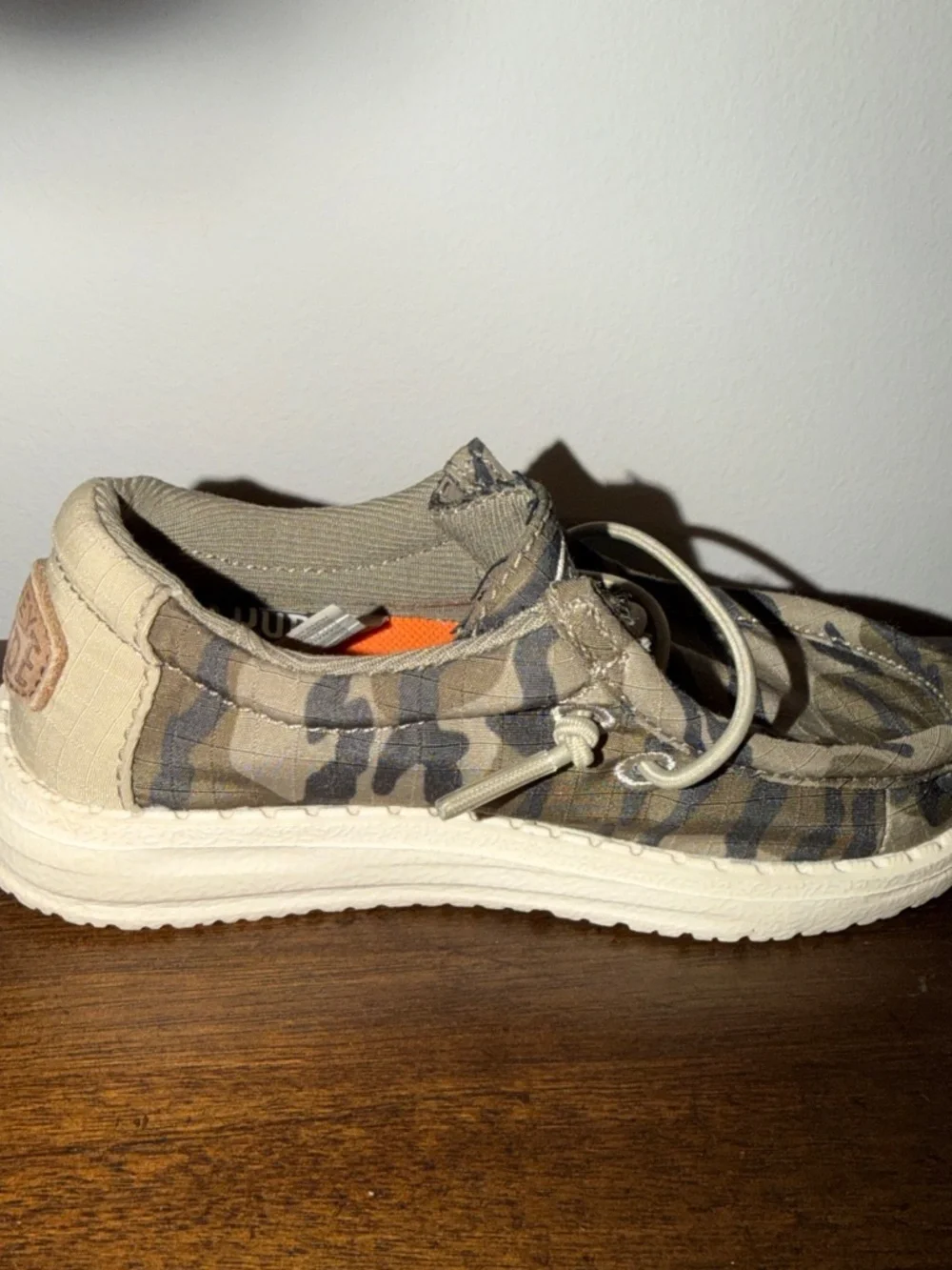 Hey Dude Wally Mossy Oak Camo Slip On Shoes Size US K8 Toddler Camouflage